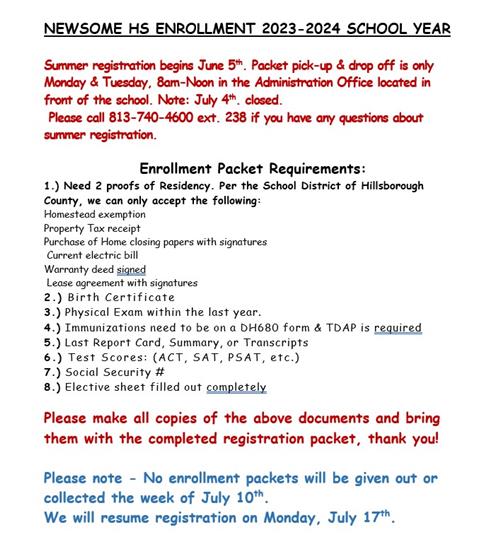  Enrollment Procedures 
